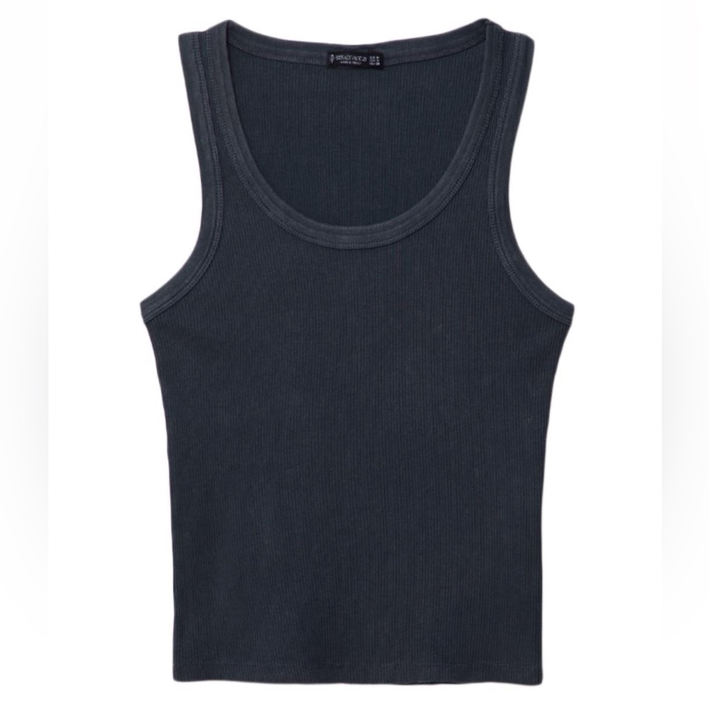 stradivarius Ribbed Tank Top